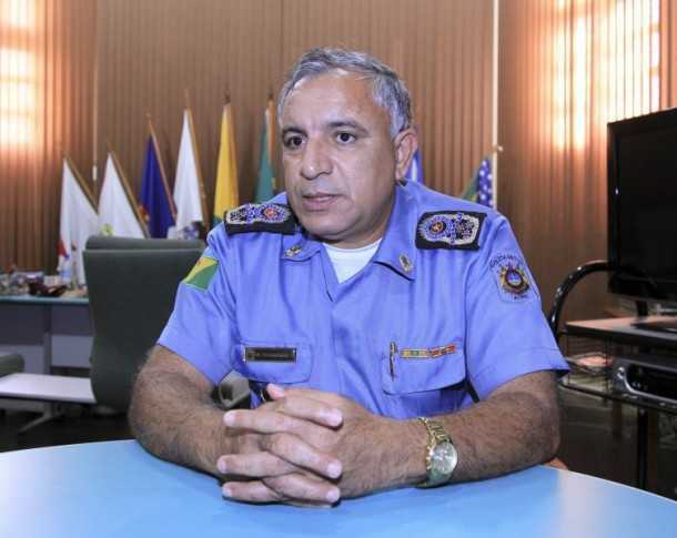 Coronel Anastácio, comandante da PMAC, falou sobre as ações de segurança nos bairros (Foto: Angela Peres/Secom)