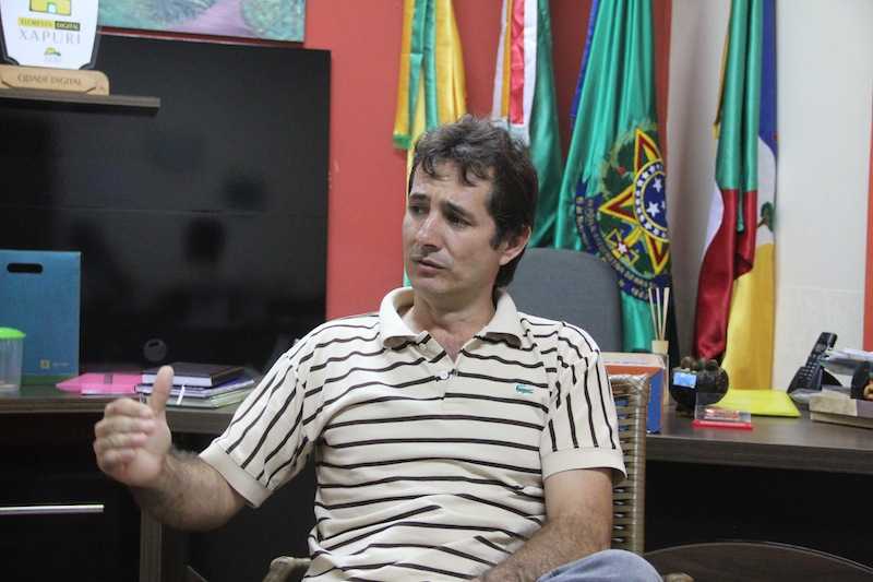 Marcinho Miranda, prefeito de Xapuri - Foto: Alexandre Lima