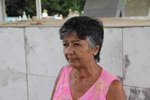 Senhora Lúcia Tabosa de Lima, filha da 2ª vítima faz apelo para que devolvam o crânio - Foto: Alexandre Lima