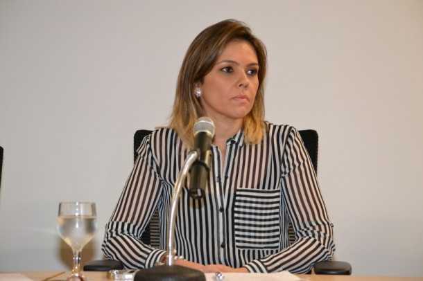 A diretora do Detran do Acre, Sawana Carvalho, foi eleita para comandar a presidência da Associação Nacional dos Detrans (Foto: Daniela Albuquerque)