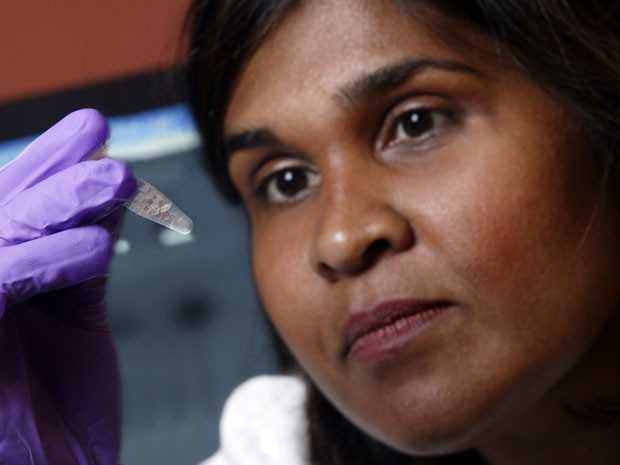 A virologista Deborah Persaud, coordenadora do estudo (Foto: AP Photo/Johns Hopkins Medicine)