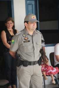 Capitão Estene, comandante do 10º BPM em Brasiléia - Foto: Arquivo/oaltoacre