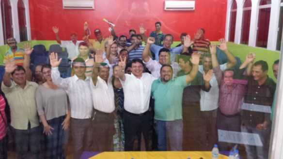 Dezenas de lideranças políticas de Plácido de Castro participaram da reunião no município