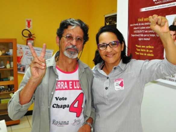 Rosana Nascimento é a nova presidente do Sinteac/Foto: Eudes Goes