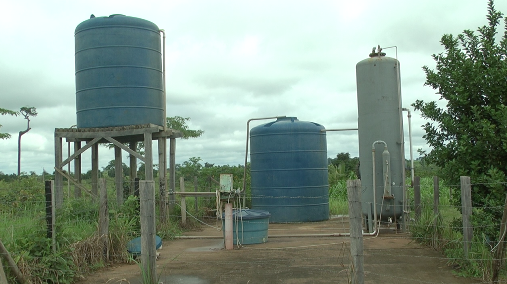 Estação de tratamento de água para os moradores está com dívida de quase 20 mil e Estado não poderá ajudar produtores - Foto: captura