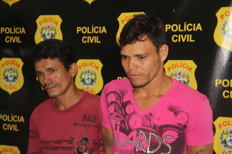 Francisco (e) e Donis poderão ser transferidos para o presídio na Capital nas próximas horas - Foto: Alexandre Lima