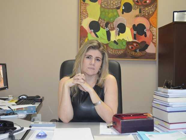 Promotora Alessandra Marques espera que processo contra a Telexfree seja concluído até a metade de 2014 (Foto: Yuri Marcel/G1)