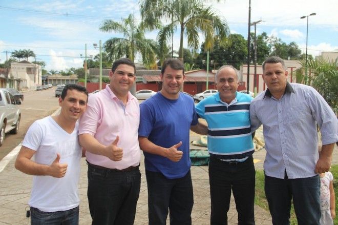 Bocalom e Duarte visitaram e receberam apoio de liderancás em Brasiléia e Epitaciolândia - Foto: Alexandre Lima