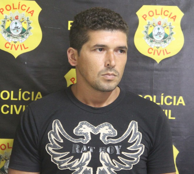 Francisco foi localizado e detido no ramal do km 84 e será transferido ao presídio na Capital - Foto: Alexandre Lima