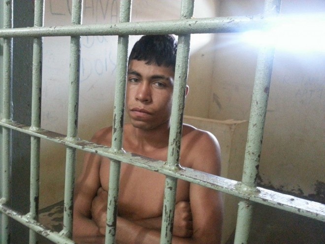 Fernando foi detido e se encontra na delegacia de Brasiléia - Foto: Almir Andrade
