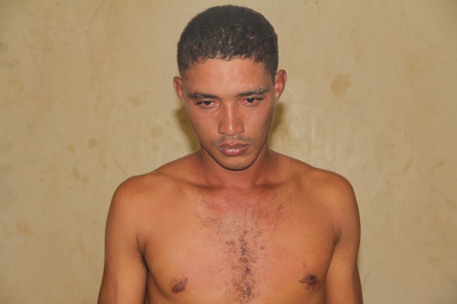 Natalício foi preso após ter ameaçado pessoas, policiais e invadido uma residência - Foto: Alexandre Lima