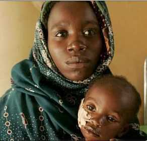 A sudanesa é mãe de um menino de 2 anos e está grávida de 8 meses. - Whattalking.com 