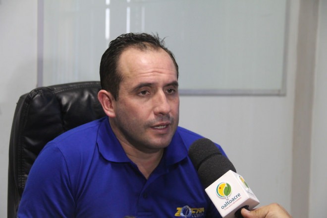 Marcelo Zabala Tejada, diretor geral executivo da Zona Franca de Cobija - Foto: Alexandre Lima