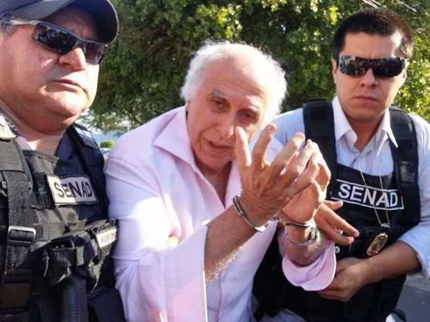 Ex-médico foi preso no Paraguai. (Foto: Divulgação/Secretaria Nacional de Antidrogas do Paraguai)