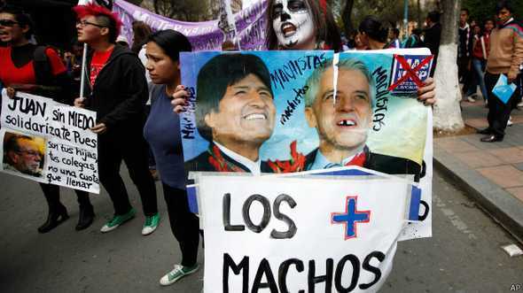  Até presidente Evo Morales já fez comentários machistas com mulheres na Bolívia 