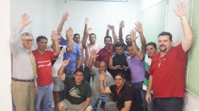 Os funcionários do Banco da Amazônia resolveram aprova o fim da paralisação de três semanas na instituição/Foto: Manoel Façanha