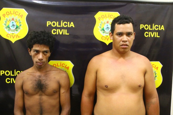Litinho e Careca são acusados de furtos pela cidade de Eptiaciolândia - Foto: Alexandre Lima