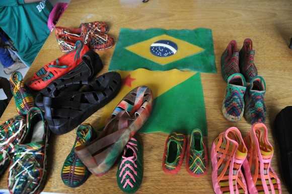 Parte dos artesanatos que serão expostos em Brasiléia - Foto: Divulgação