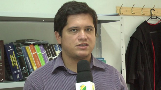 Ildon Maximiano Peres Neto, Promotor de Justiça na fronteira do acre - Foto/captura
