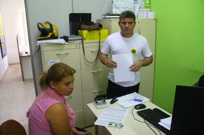 Delegado Sérgio Lopes preparou os documentos para a transferência de Lixfani para o presídio na Capital - Foto: Alexandre Lima