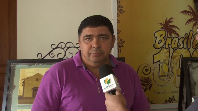 Secretário de Cultura de Brasiléia, Roberto Nascimento - Foto/Captura