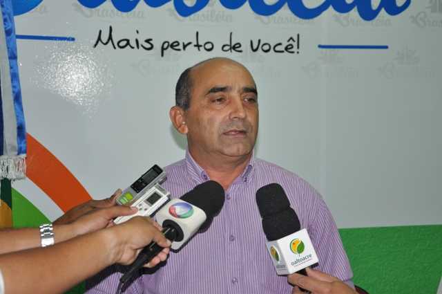 Everaldo Gomes durante entrevista - Foto: Arquivo
