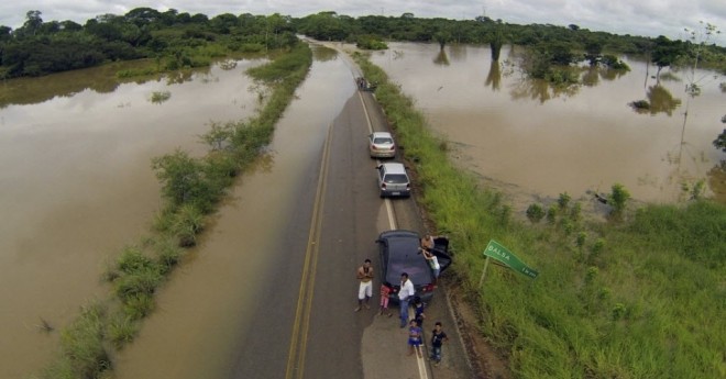 Dnit afirma que existe previsão de aumento para o nível do rio, mas fora de proporções alarmantes/Foto: Divulgação