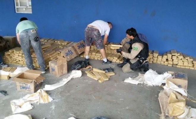 Metade da droga deveria ser entregue no Acre, diz polícia