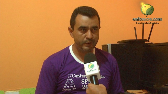 Francisco Aécio Pereira, presidente do Sindicato dos Servidores de Brasileia - Foto/captura