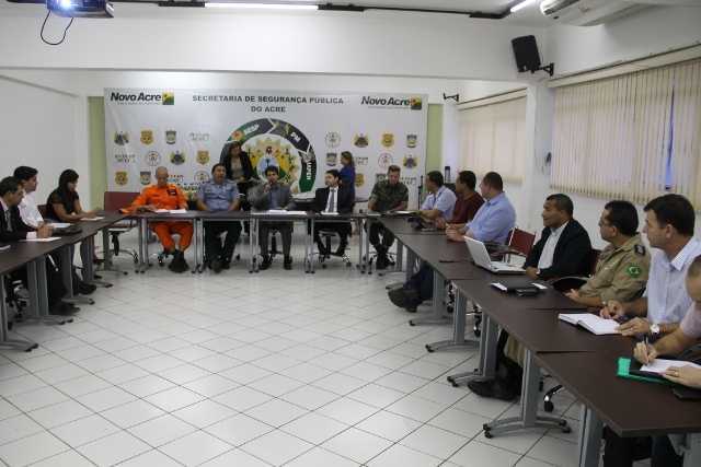 Além das instituições-membro do GGIE, Exército Brasileiro, Aeronáutica e Ministério Público participaram como convidados