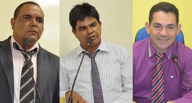 Os vereadores Mário Jorge (DEM), Rosildo Rodrigues (PT) e Bill Rocha (PMDB), foram destaque pelo Instituto Tiradentes - Foto/Reprodução