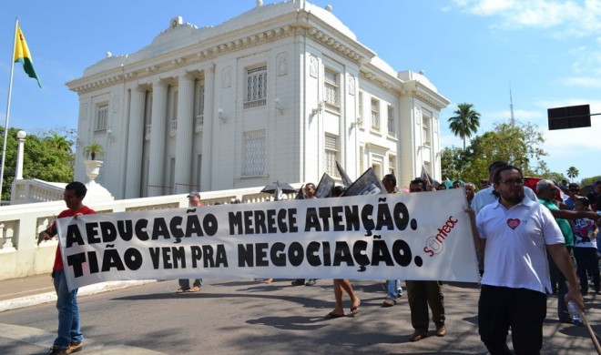 Grevistas recebem apoio de 15 sindicatos para reforçar manifestações/Foto: ContilNet