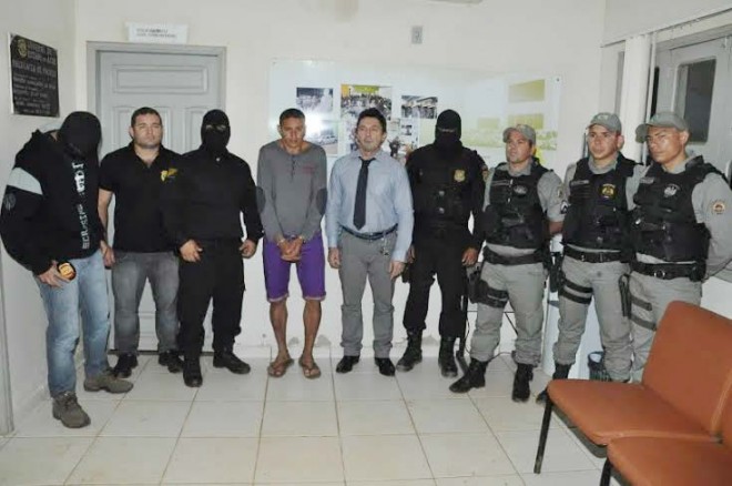 Francisco foi preso por homens da Polícia Civil/Foto: Selmo Melo/ContilNet