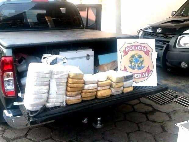 Mais de 40 quilos de cocaína foram apreendidos em Cruzeiro