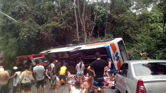 Desastre aconteceu na estada que liga a Rodovia Rio-Santos à Praia de Trindade