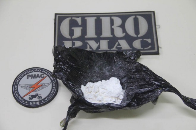 A cocaína detida com Gilmar iria ser comercializada pela cidade de Epitaciolândia - Foto: Alexandre Lima