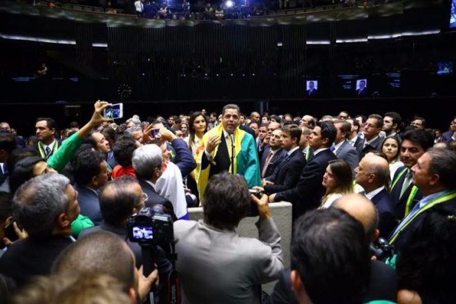 O deputado federal Major Rocha (PSDB-AC) foi o 131º a registrar o voto