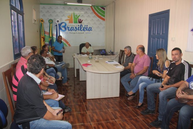 Reunião de apresentação aconteceu no gabinete do prefeito Everaldo Gomes - Foto: Alexandre Lima