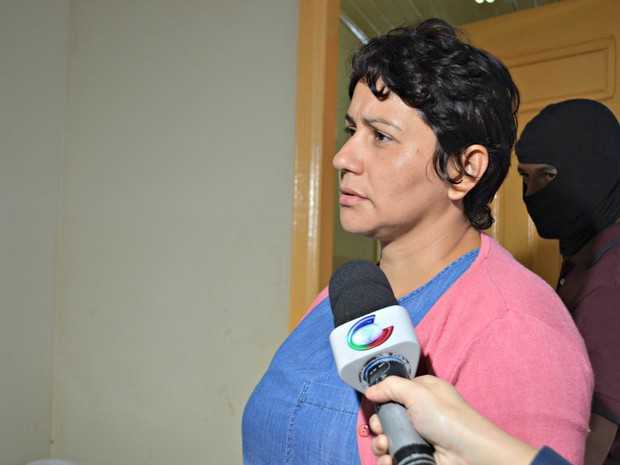 Marleidy Dourado foi condenada a 16 anos de prisão por forjado acidente que vitimou o marido (Foto: Quésia Melo/G1)