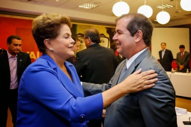Tião voltou a se reunir com a presidente afastada Dilma Rousseff