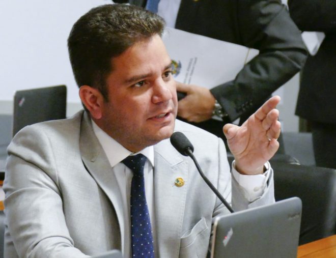 Senador Gladson Cameli não aceitou as declarações dadas por Jorge Viana /Foto: Roque de Sá/Agência Senado