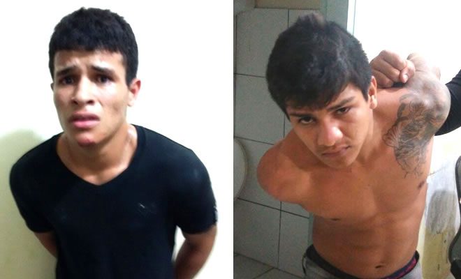Lucas 'Bocão' e Genilson 'Bebê' foram recapturados após duas semanas foragidos.