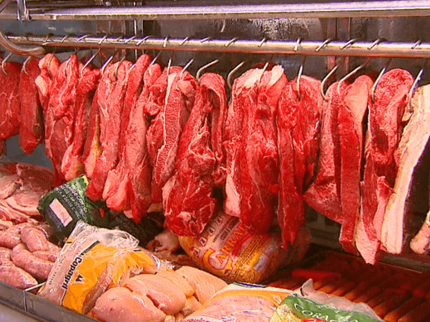 A recente subida no preço da carne pode ter acontecido por conta da pressão por arrecadação de impostos estaduais/Foto:Reprodução.