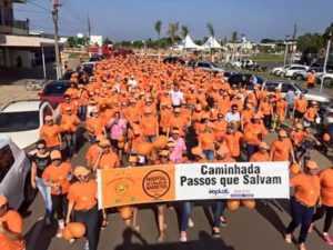 Caminhada vem acontecendo em várias cidades do Brasil.
