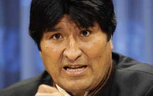 Evo Morales, presidente da Bolívia