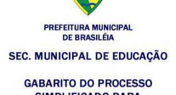 Secretaria de Educação de Brasiléia divulga gabarito seletivo