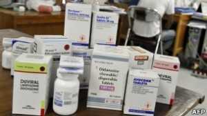 Antirretrovirais para tratar infecção por HIV (Foto: AFP)