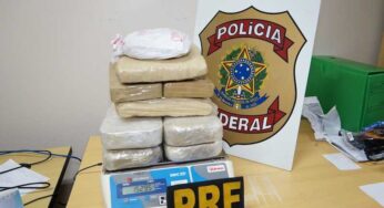 PRF prende trio tentando levar 15 quilos de cocaína para a Capital do Acre