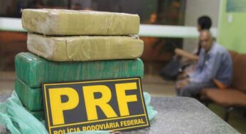 PRF apreende idoso com cinco quilos de cocaína rumo a Rio Branco na BR 317