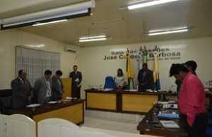 Sessão na Câmara Municipal de Brasiléia - Foto: Assessoria